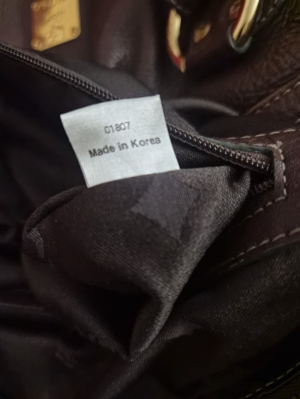MCM Brown Leather Tote Bag with Gold Hardware - Picture 12 of 16